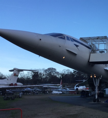 Reception Visit Brooklands Museum