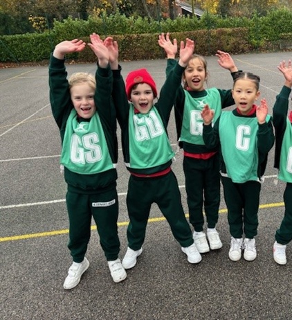 Year 2 Netballers Shine In Their First Match