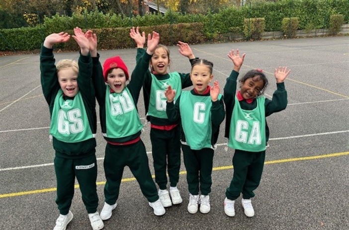 Year 2 Netballers Shine In Their First Match