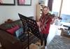 Music prefect Hannah, takes part in Nicola Benedetti's online violin workshops